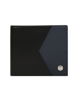 Портмоне мужское 10042A.209-01+952-08 Black/D.Navy