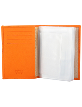 Обложка на автодокументы 584.234.89 Orange Popsicle