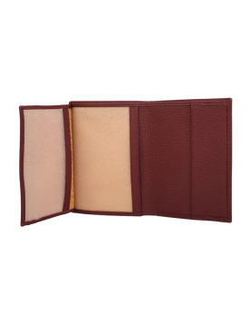 Обложка на паспорт + портмоне 597.X10.03 Burgundy