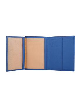 Обложка на паспорт + портмоне 597.X10.81 Royal Blue