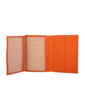 Обложка на паспорт + портмоне 597.X10.89 Bright Orange